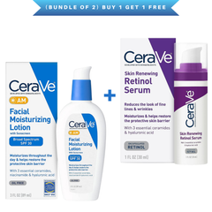 (Bundle of 2) AM Facial Moisturizing Lotion SPF 30 + Serum