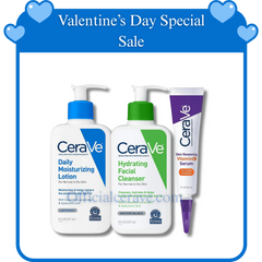 (Valentine’s Day Special Sale) CeraVe Moisturizer & Hydrating Facial Cleanser