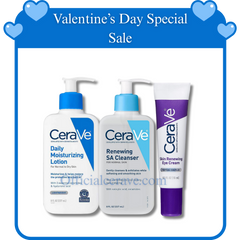 (Valentine’s Day Special Sale) CeraVe Moisturizer & Renewing SA Cleanser