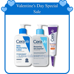 (Valentine’s Day Special Sale) CeraVe Moisturizer & Renewing SA Cleanser