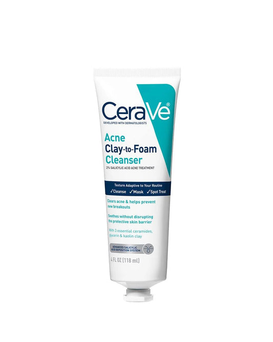 Acne Clay To Foam Cleanser
