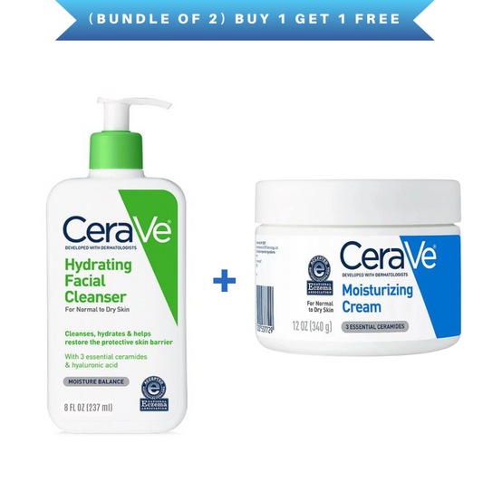 (Bundle of 2) Hydrating Cleanser with Moisturizing Cream