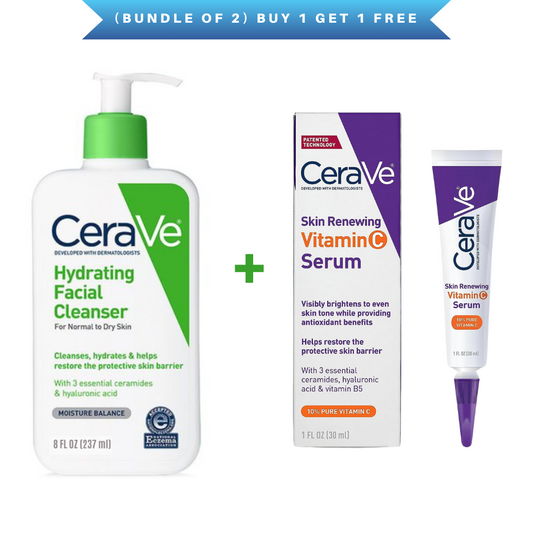 (Bundle of 2) Hydrating Cleanser + Serum